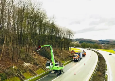 Forstbetrieb Pierre Diesler Osterspai Verkehrssicherung