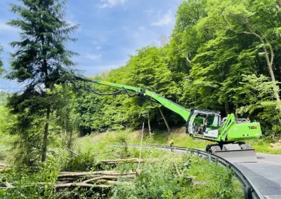 Forstbetrieb Pierre Diesler Osterspai Verkehrssicherung