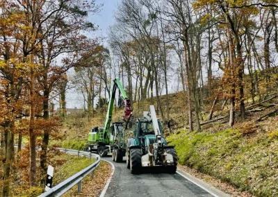 Forstbetrieb Pierre Diesler Osterspai Verkehrssicherung