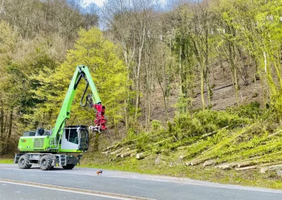 Forstbetrieb Pierre Diesler Osterspai Verkehrssicherung